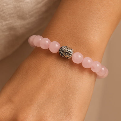 Rose Quartz Bracelet (Love Attraction)