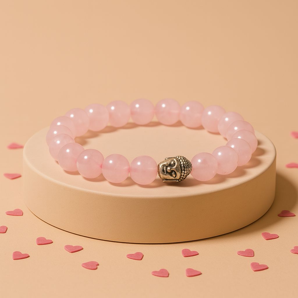 Rose Quartz Bracelet (Love Attraction)
