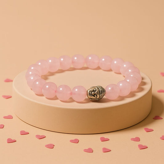 Rose Quartz Bracelet (Love Attraction)