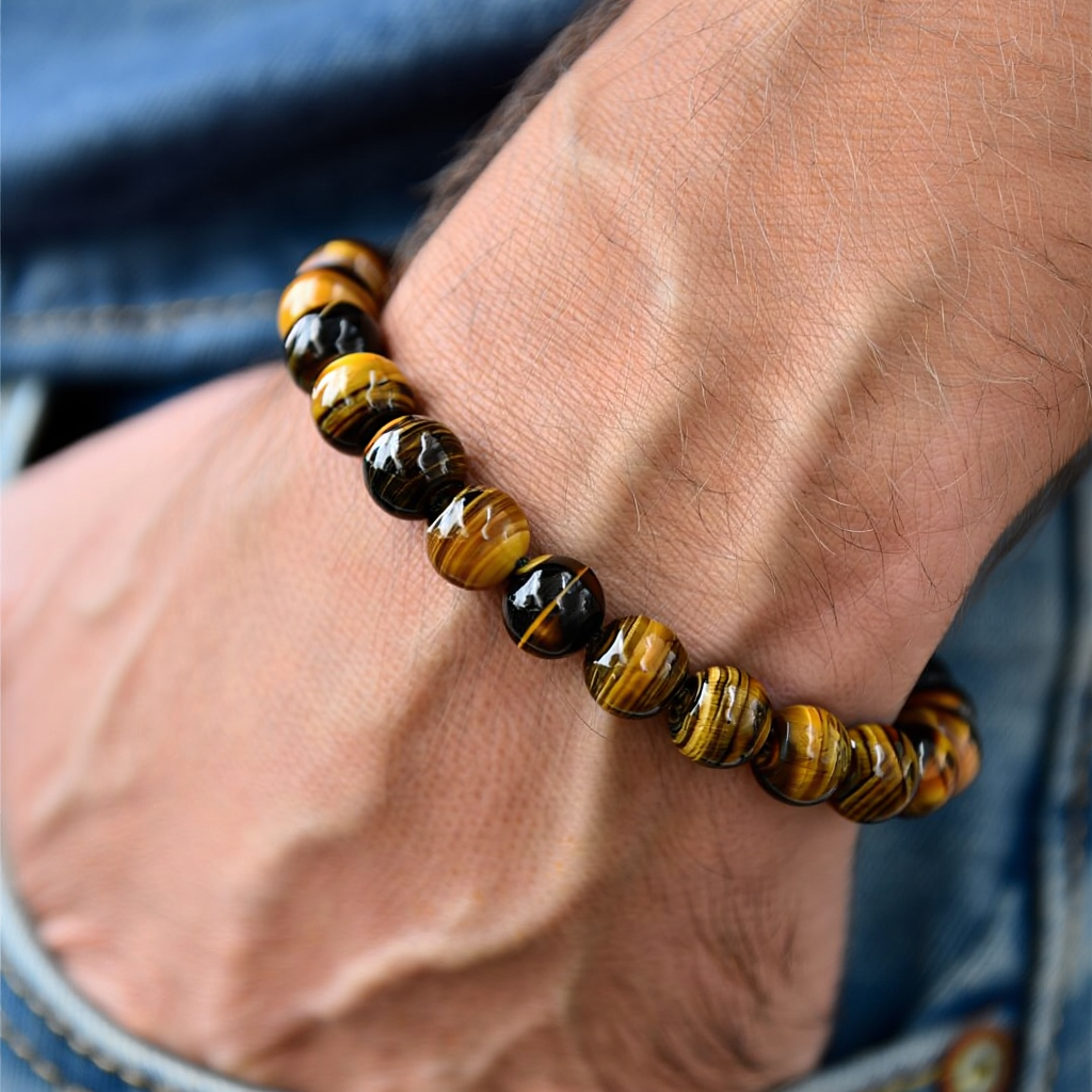 Tiger Eye Bracelet (Boosts Your Confidence Level & Exalts the Planet Ketu)
