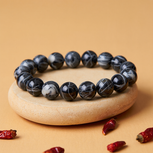 Black Sulemani Bracelet (Negative Energy & Tantra Mantra Protection)