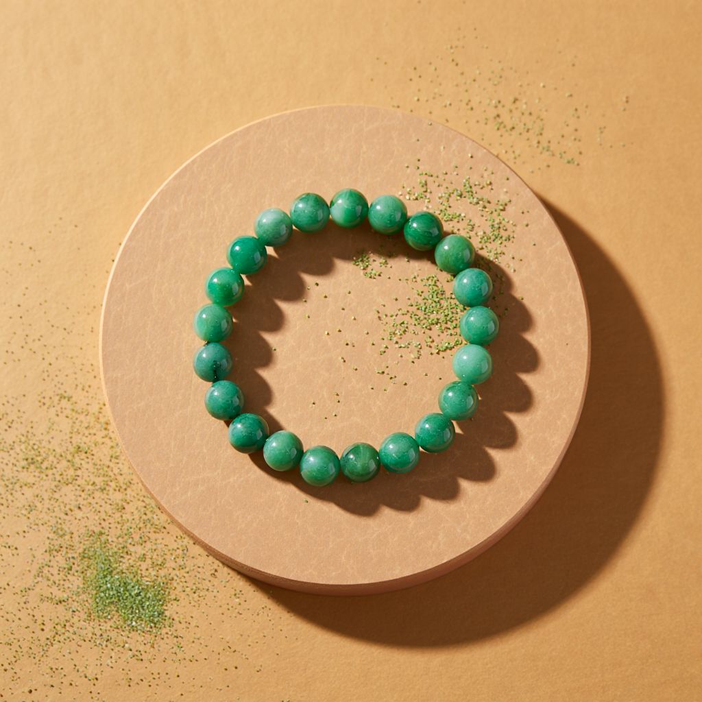 Green Aventurine Bracelet (Wealth Attraction & Money Growth)