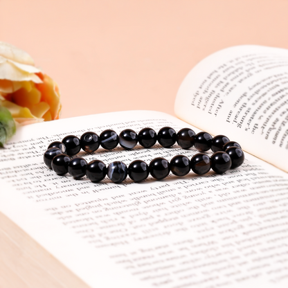 Black Sulemani Bracelet (Negative Energy & Tantra Mantra Protection)