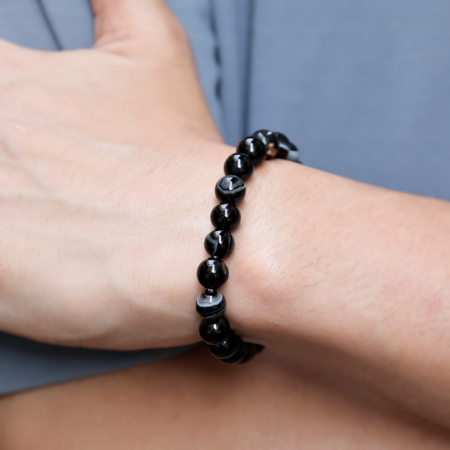Black Sulemani Bracelet (Negative Energy & Tantra Mantra Protection)
