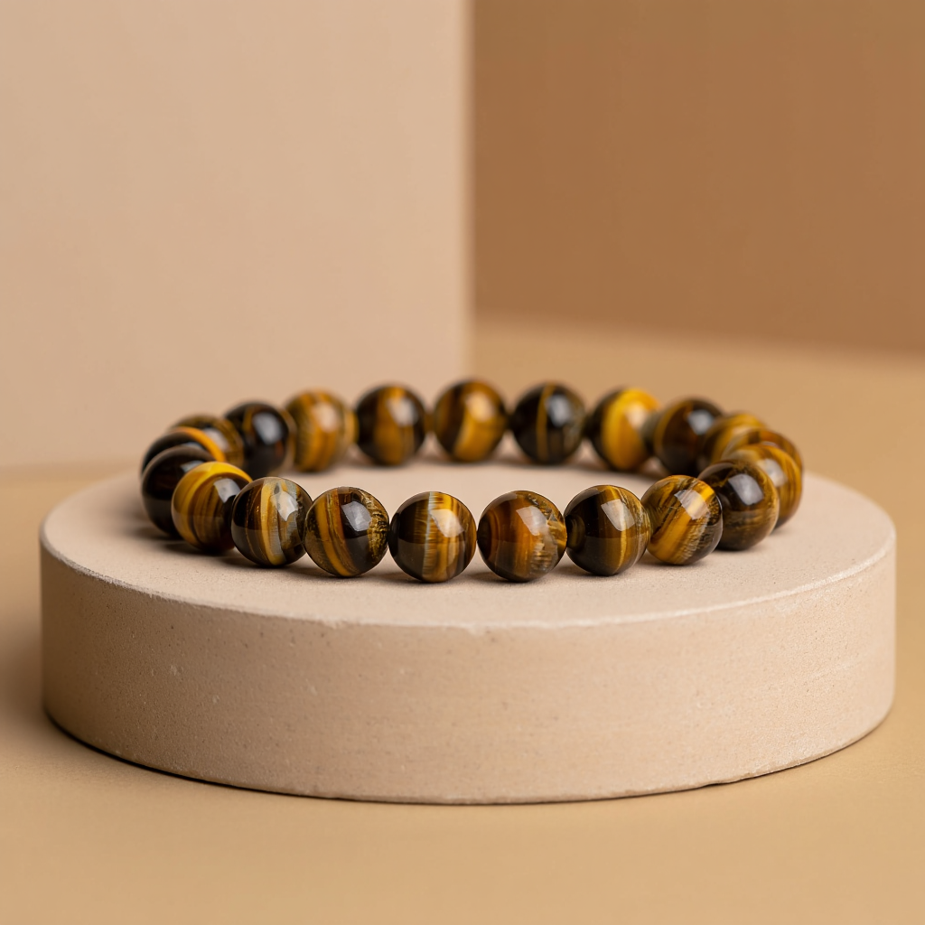 Tiger Eye Bracelet (Boosts Your Confidence Level & Exalts the Planet Ketu)