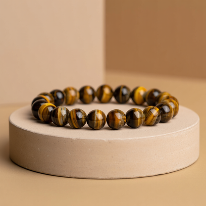 Tiger Eye Bracelet (Boosts Your Confidence Level & Exalts the Planet Ketu)