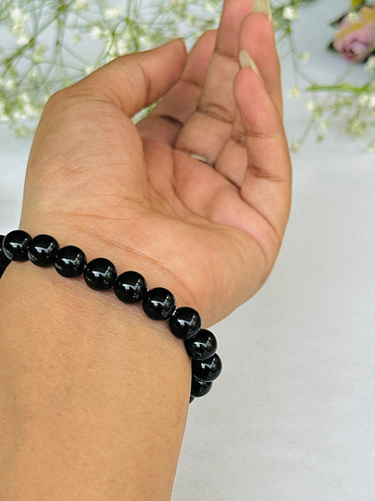 Black Obsidian Bracelet (Remove Psychic Smog from Your Aura)