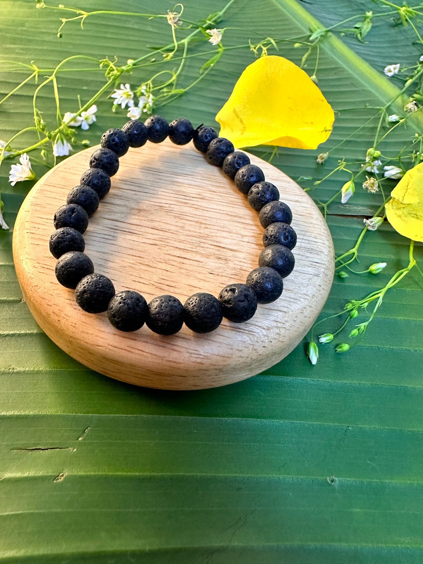 Lava Stone Bracelet (Grounding, Stability & Energy Booster)