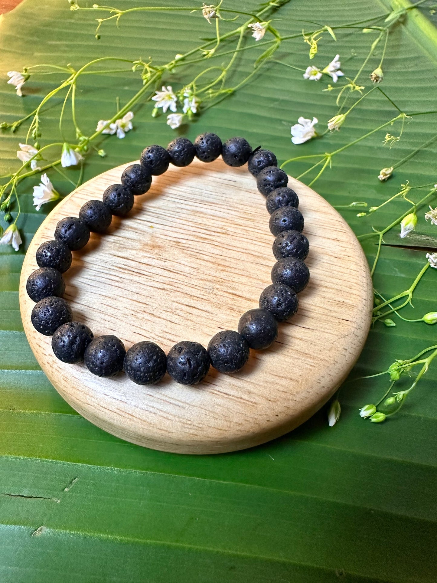 Lava Stone Bracelet (Grounding, Stability & Energy Booster)