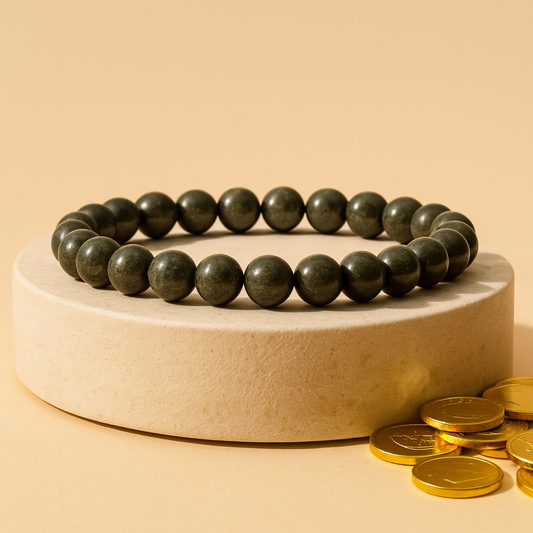 Raw Pyrite Bracelet (Wealth Attract & Luck Enhancer)