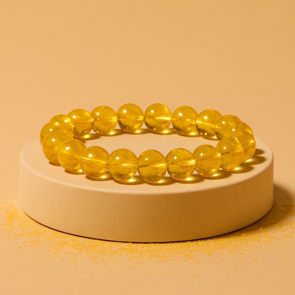 Yellow Citrine Bracelet (Success Magnet & Wealth Rise)