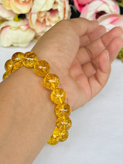 Yellow Citrine Bracelet (Success Magnet & Wealth Rise)