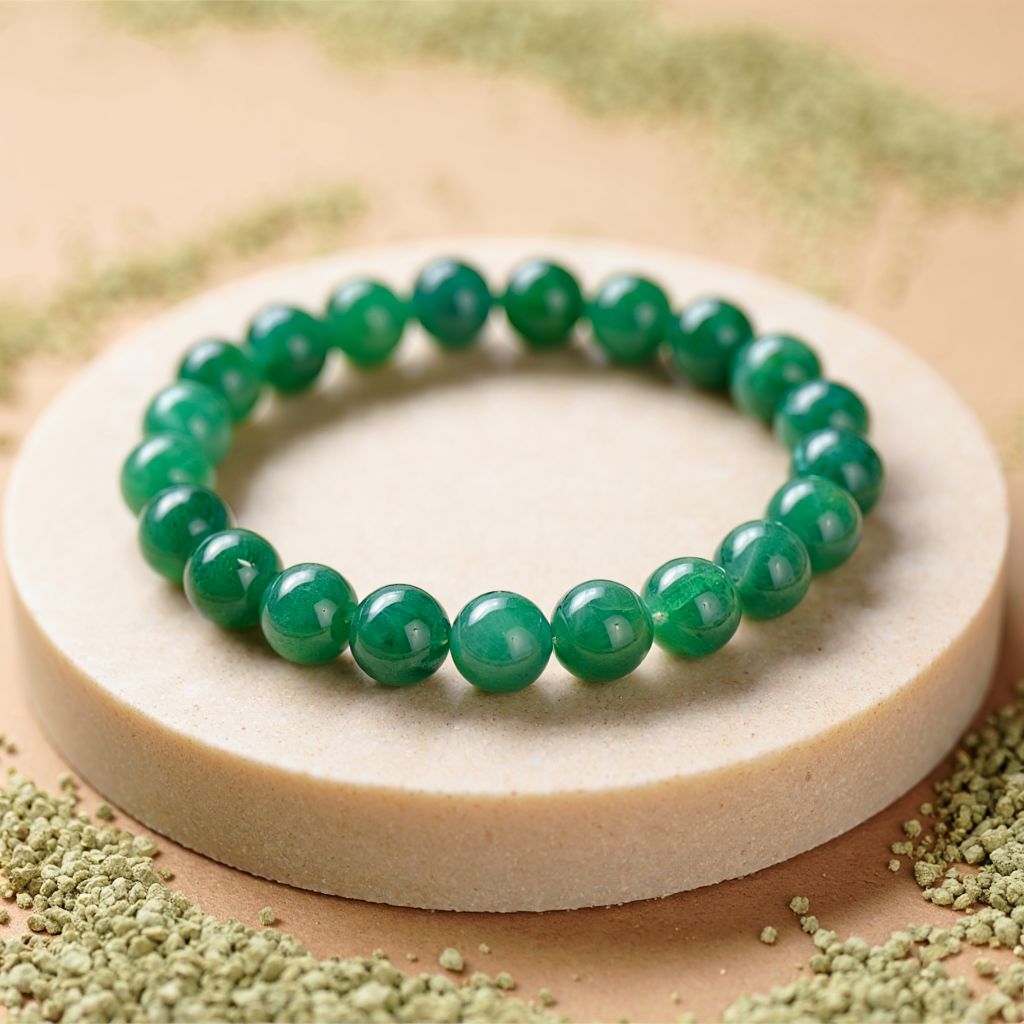 Green Aventurine Bracelet (Wealth Attraction & Money Growth)