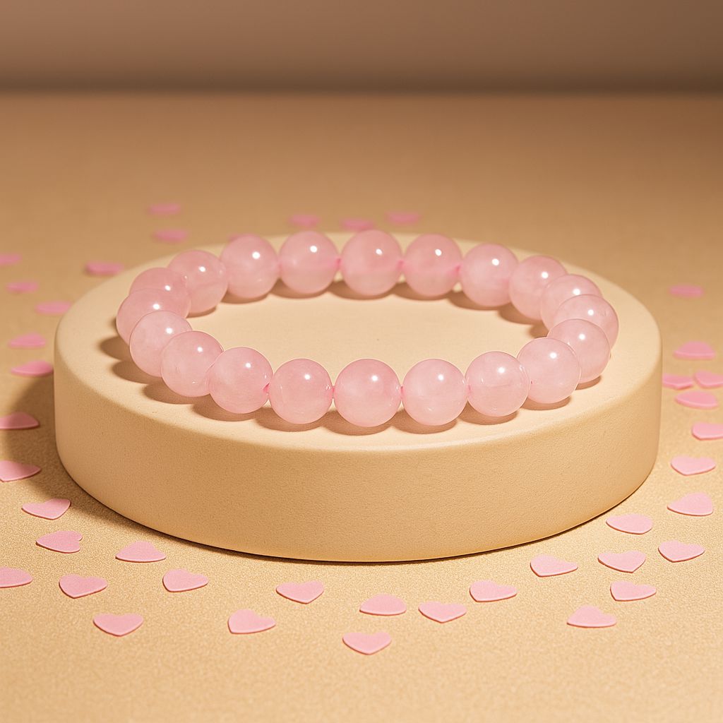 Rose Quartz Bracelet (Love Attraction)