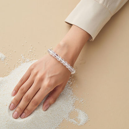 Clear Quartz Bracelet (Removes Depression, Anger & Anxiety Bracelet)